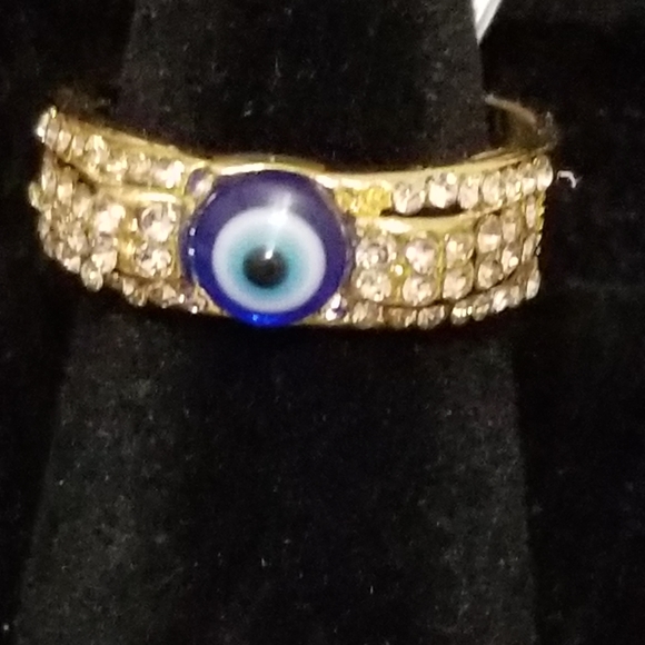 Evil Eye Protection Ring - Picture 3 of 6